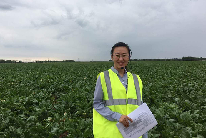 Bella Zhao Agriculture Manager AB Sugar China
