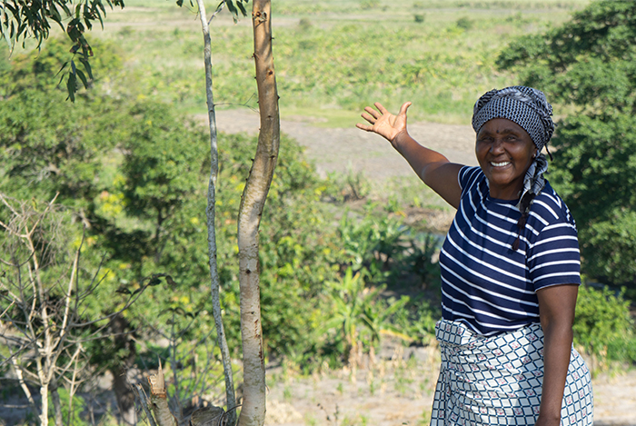 Margarida Ndimande Sugar cane grower and cooperative vice president Mozambique